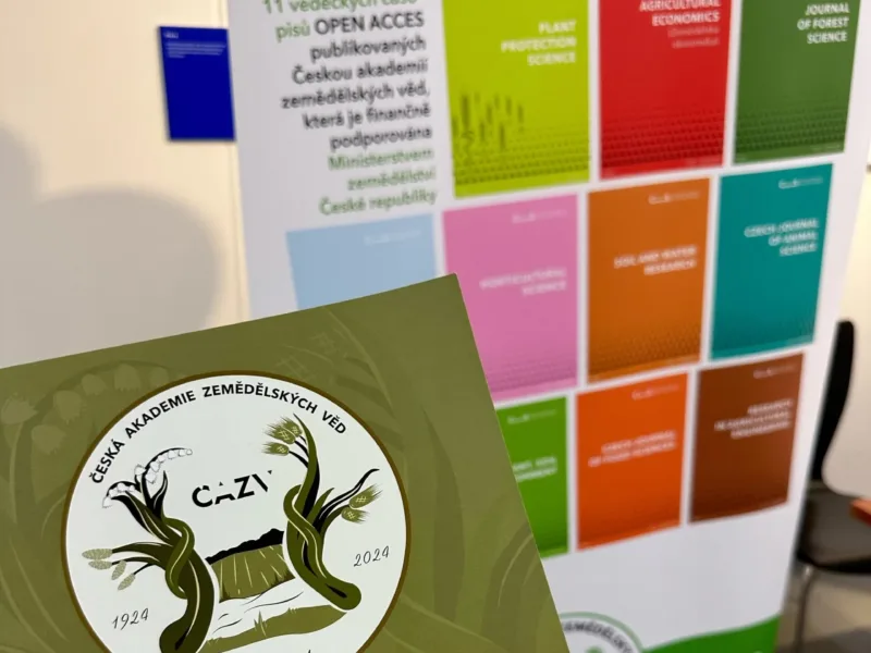 Prezentace ČAZV a časopisu Czech Journal of Food Sciences na konferenci Den VÚM