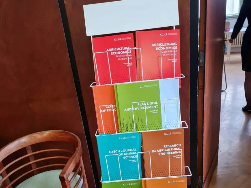 Propagace časopisů na workshopu “Výpočet uhlíkové stopy v zemědělství”