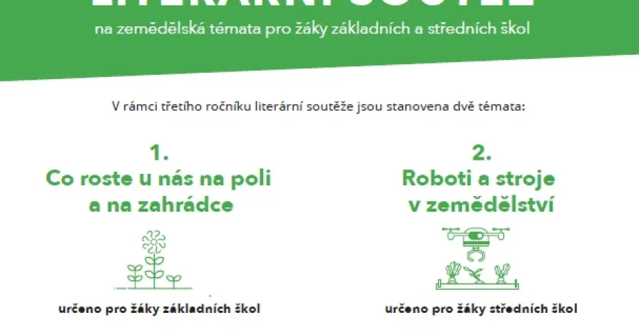 Vyhlašujeme třetí ročník literární soutěže ČAZV na zemědělská témata