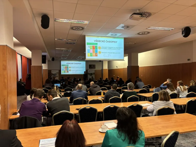 Prezentace časopisů ČAZV na konferenci „Aktuální poznatky v pěstování, šlechtění, ochraně rostlin a zpracování produktů“