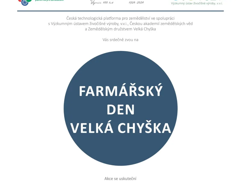 Farmářský den Velká Chyška
