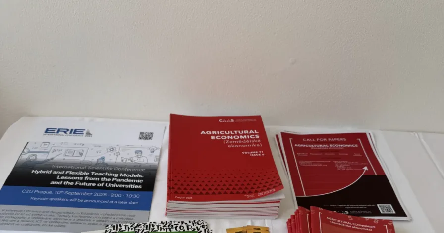 Časopis Agricultural Economics prezentován na mezinárodní vědecké konferenci Agrarian Perspectives