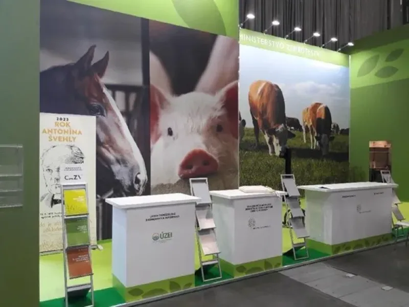 Prezentace časopisů Czech Journal of Animal Science a Veterinární Medicína na Národní výstavě hospodářských zvířat 2023 v Brně