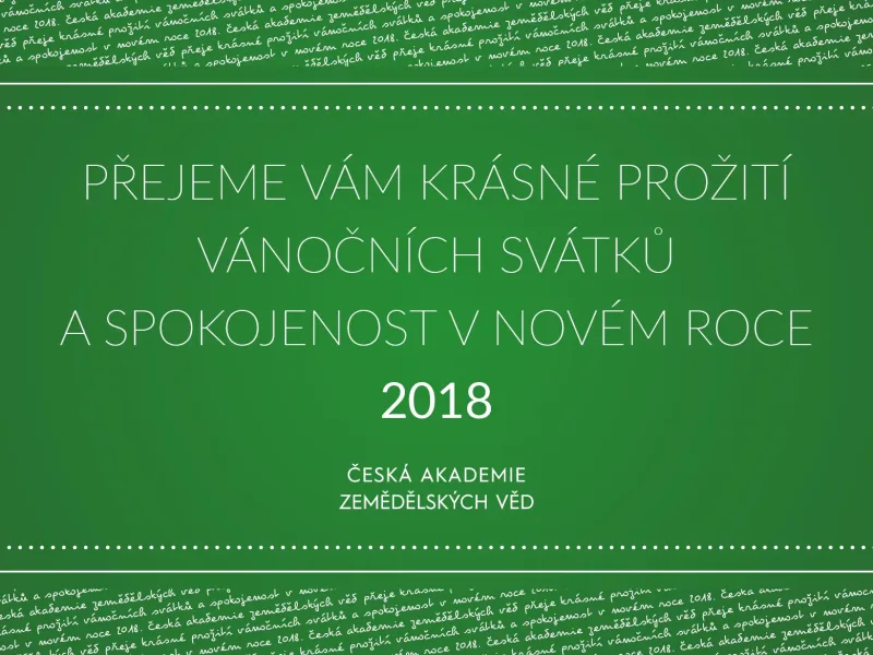 ČAZV přeje Veselé Vánoce a šťastný nový rok