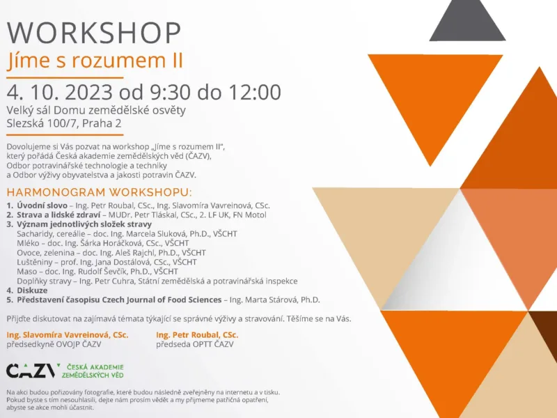Workshop na téma ,,Jíme s rozumem II“