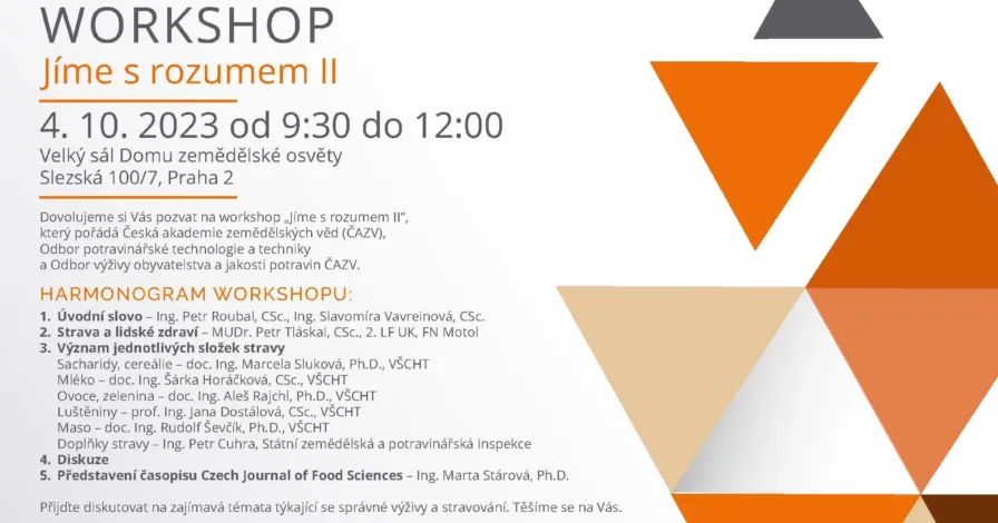 Workshop na téma ,,Jíme s rozumem II“