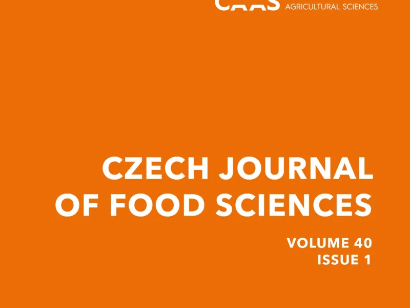 Czech Journal of Food Sciences (CJFS)