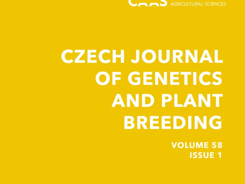 Czech Journal of Genetics and Plant Breeding (CJGPB)