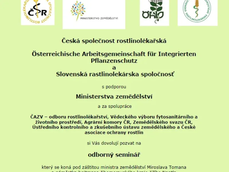 Pohled přes hranice: Rostlinolékařství není jen chemie