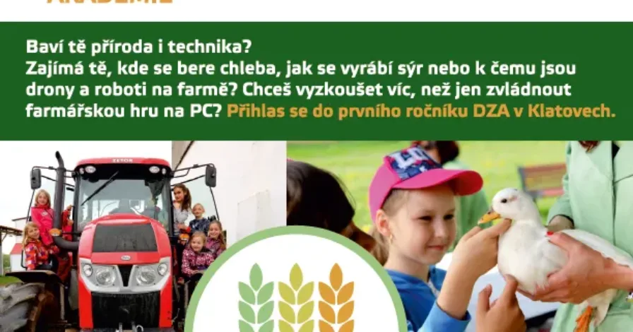 První ročník Dětské zemědělské akademie ve spolupráci s ČAZV