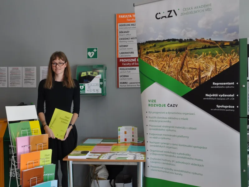 ČAZV prezentovala své vědecké časopisy na konferenci Agrární Perspektivy XXVII