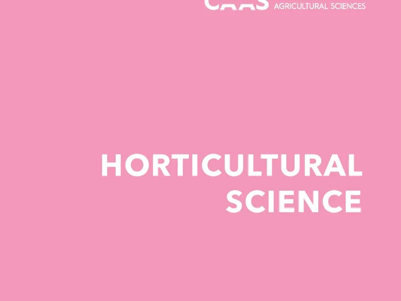 Novým editorem časopisu Horticultural Science se stal prof. Dr. Ing. Boris Krška