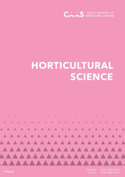 Obálka časopisu Horticultural Science
