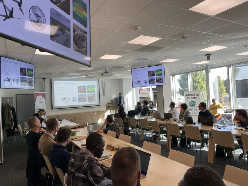 Prezentace ČAZV na workshopu UAV Forestry
