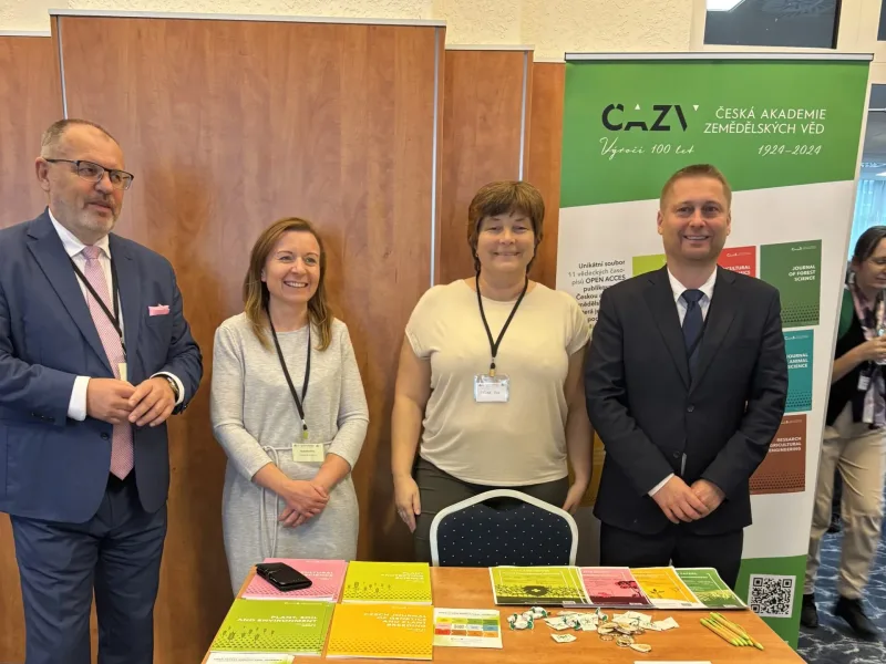 Prezentace časopisů ČAZV na mezinárodní konferenci „Aktuální poznatky v pěstování, šlechtění, ochraně rostlin a zpracování produktů“