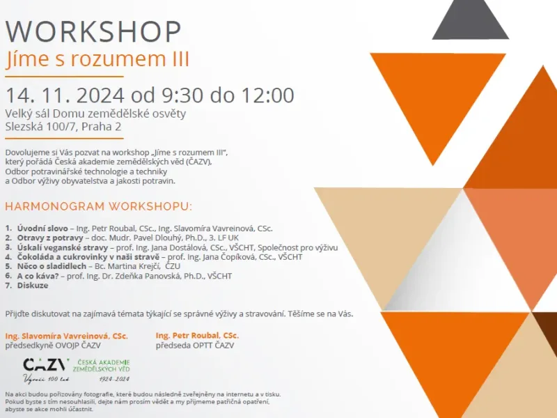 Workshop „Jíme s rozumem III“