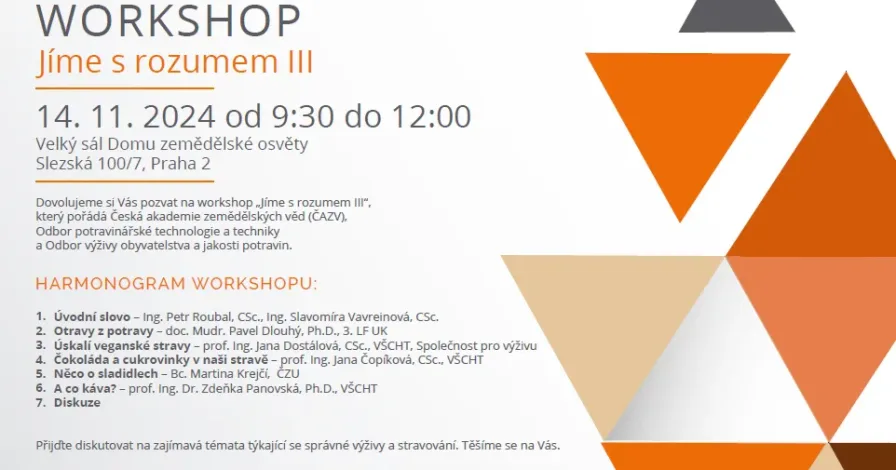 Workshop „Jíme s rozumem III“