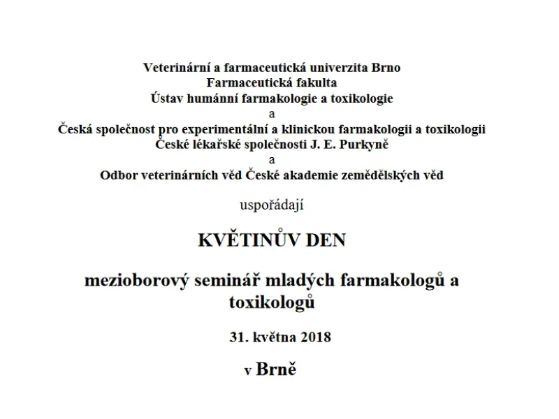 Pozvánka na Květinův den 2018
