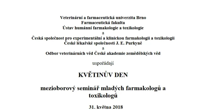Pozvánka na Květinův den 2018