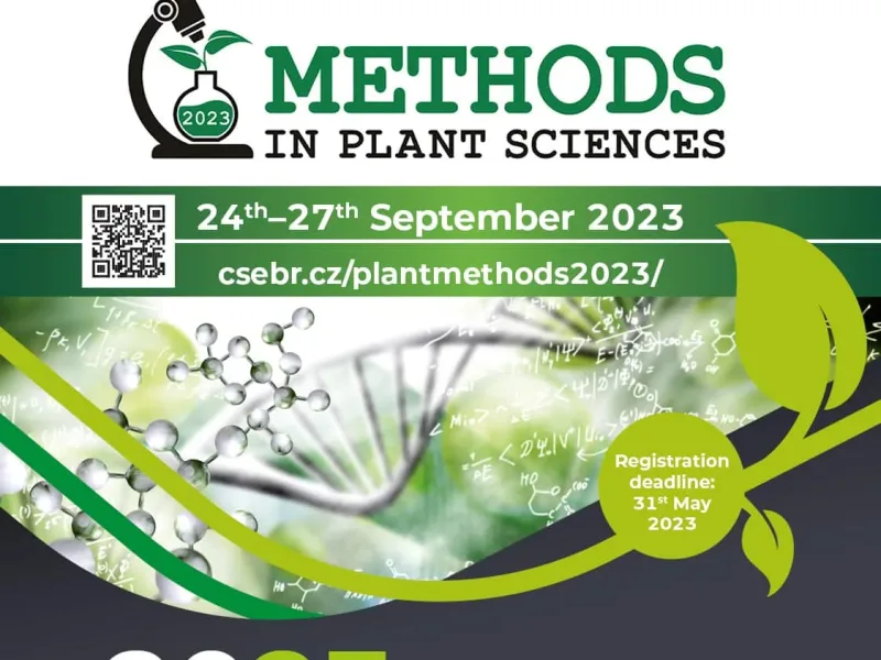 Prezentace časopisů ČAZV na mezinárodní konferenci Methods in Plant Sciences 2023