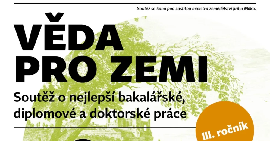 Národní zemědělské muzeum vyhlásilo III. ročník soutěže Věda pro zemi