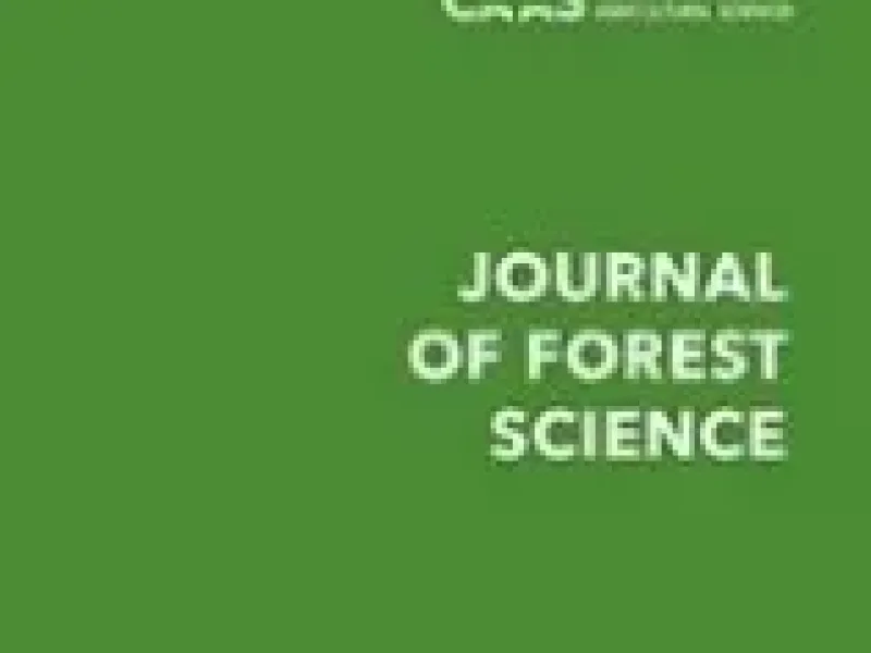 Zpráva z jednání redakční rady časopisu Journal of Forest Science