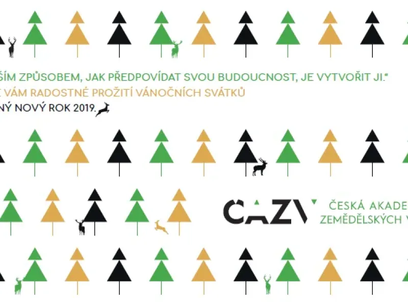 Veselé Vánoce a šťastný nový rok přeje ČAZV