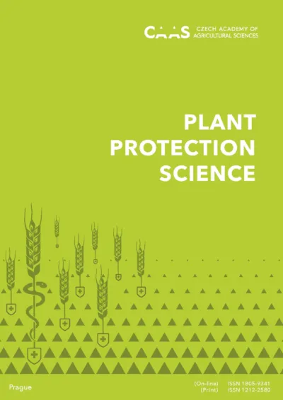 Obálka časopisu Plant Protection Science