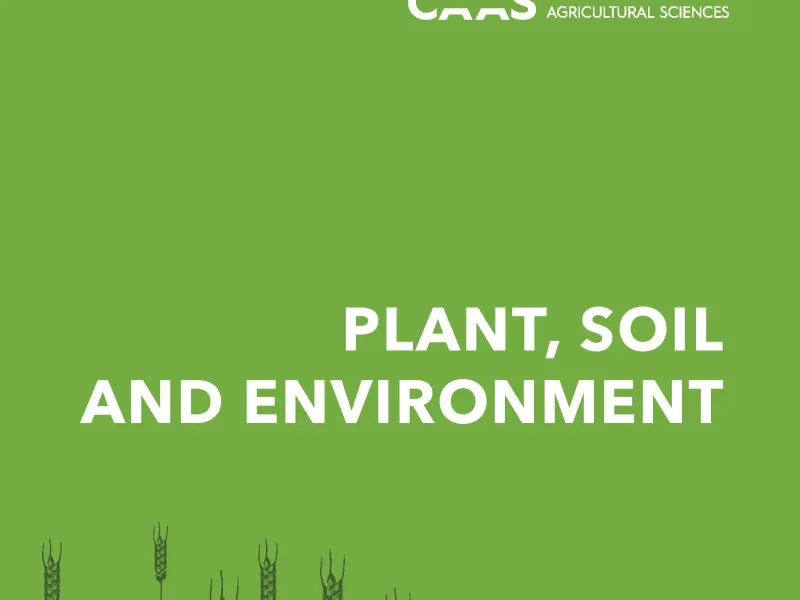 Zpráva z jednání redakční rady časopisu Plant, Soil and Environment