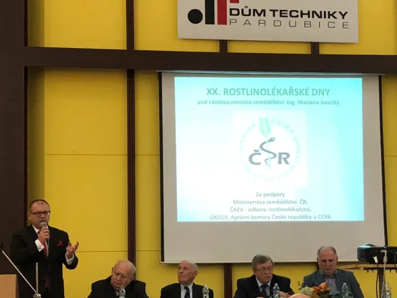 Předseda ČAZV vystoupil na konferenci Rostlinolékařské dny