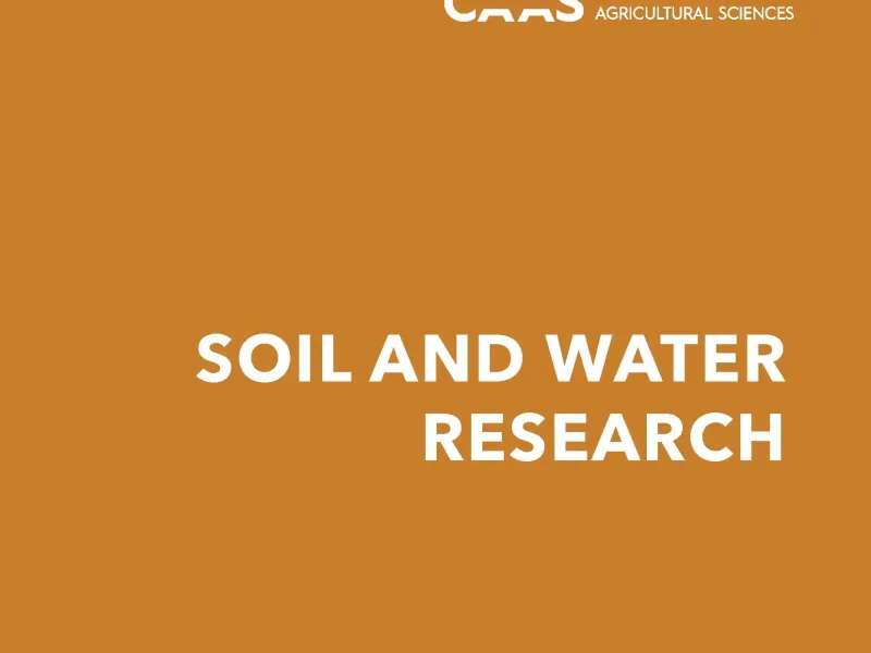 Prezentace časopisu Soil and Water Research na konferenci Hydrologie malého povodí 2025