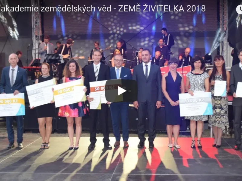Záznam z předávání cen – Země živitelka