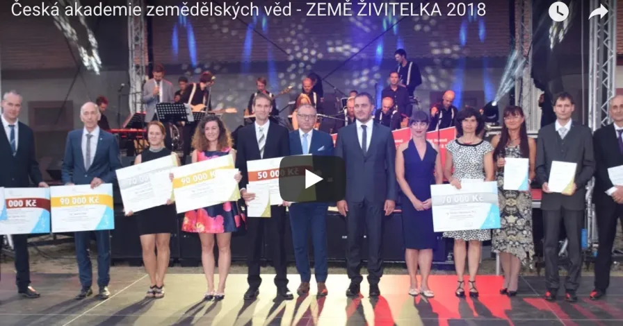 Záznam z předávání cen – Země živitelka