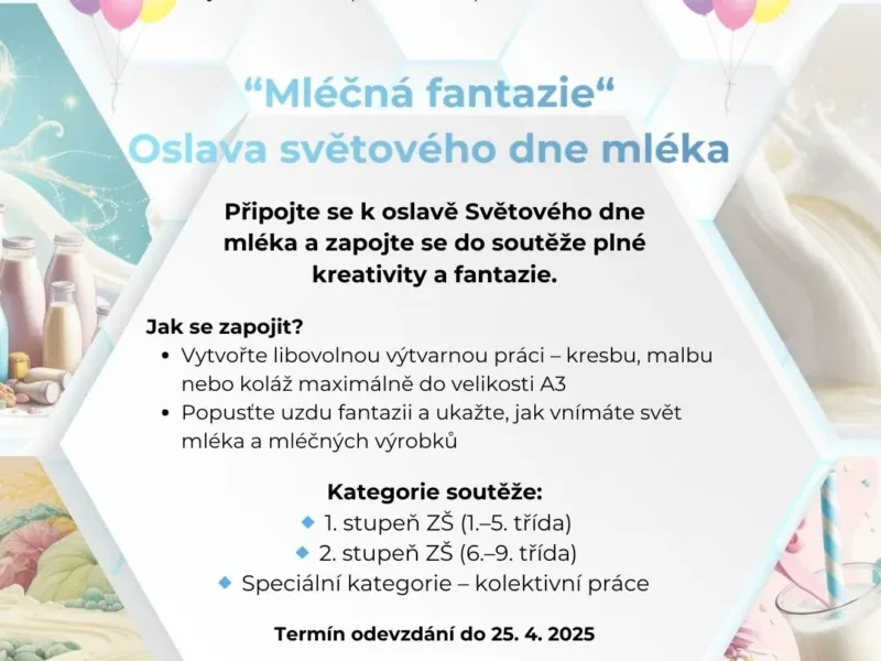 Výtvarná soutěž „Mléčná fantazie“