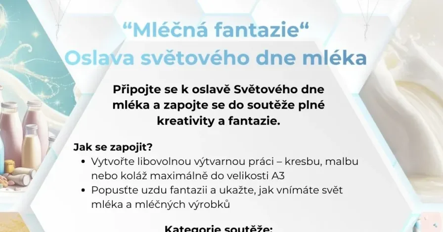 Výtvarná soutěž „Mléčná fantazie“