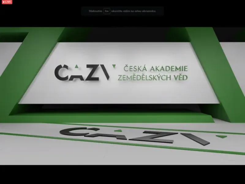 Televizní přenos: Činnost ČAZV v toku času