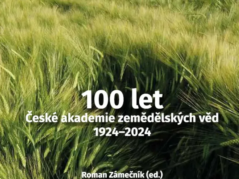 Kniha „100 let České akademie zemědělských věd 1924-2024“ nyní také v elektronické verzi