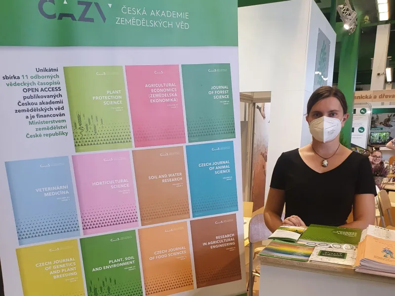 Prezentace časopisu Journal of Forest Science na výstavě Natura Viva