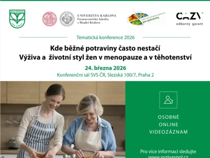 Kde běžné potraviny často nestačí – výživa a životní styl žen v menopauze a v těhotenství
