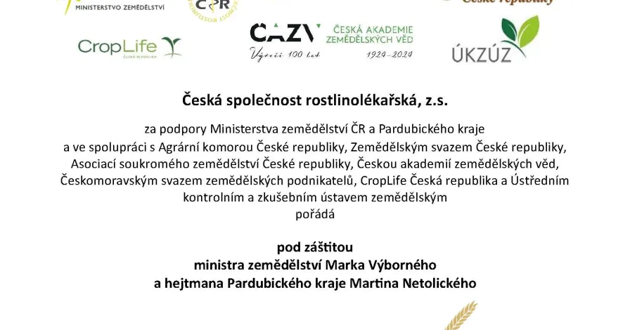 XXVI. Rostlinolékařské dny