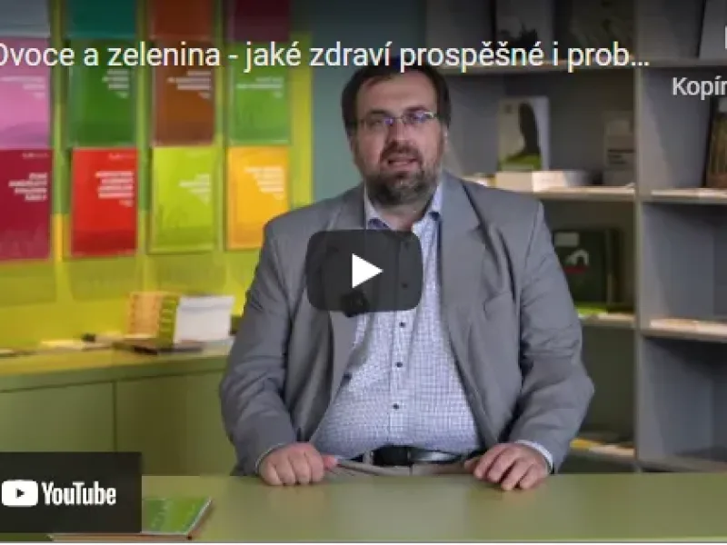 ČAZV přináší sérii video přednášek na téma ovoce a zelenina