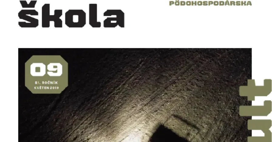 Bioekonomika je novou výzvou – článek v Zemědělské škole