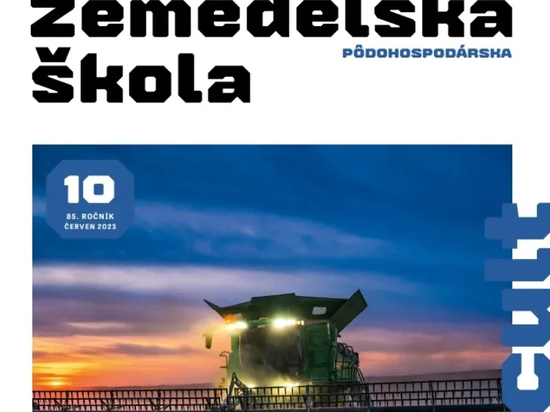 O aktivitách ČAZV v časopise Zemědělská škola