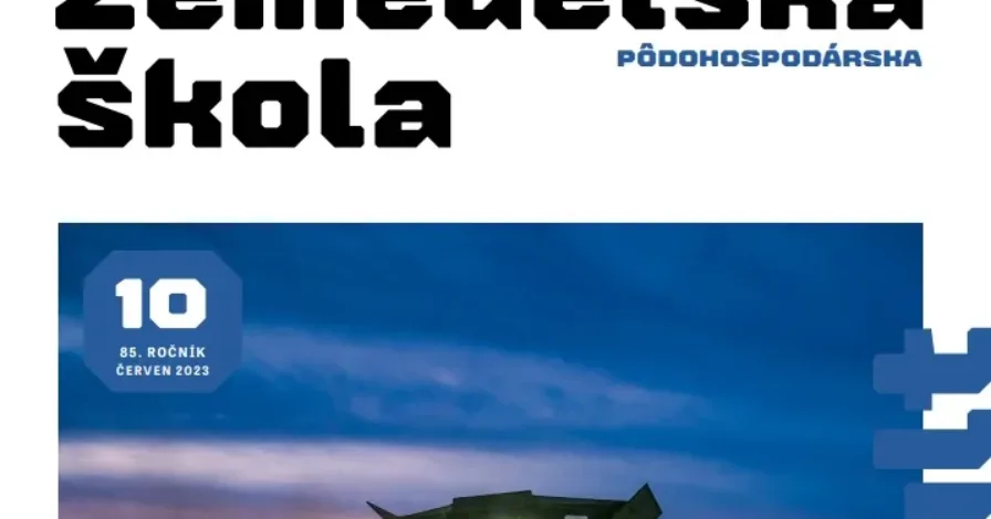 O aktivitách ČAZV v časopise Zemědělská škola