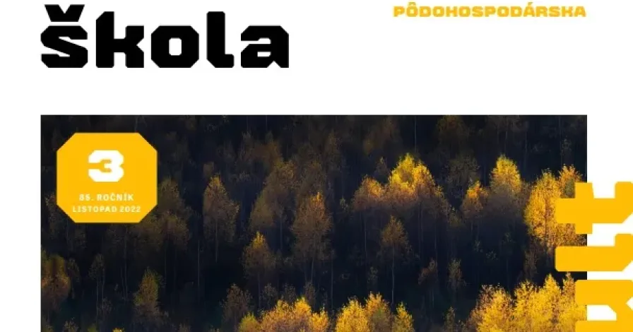 O aktivitách ČAZV v časopise Zemědělská škola