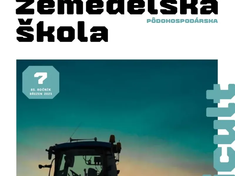 O aktivitách ČAZV v časopise Zemědělská škola