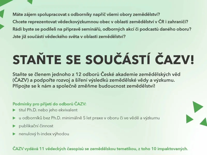 Staňte se součástí ČAZV
