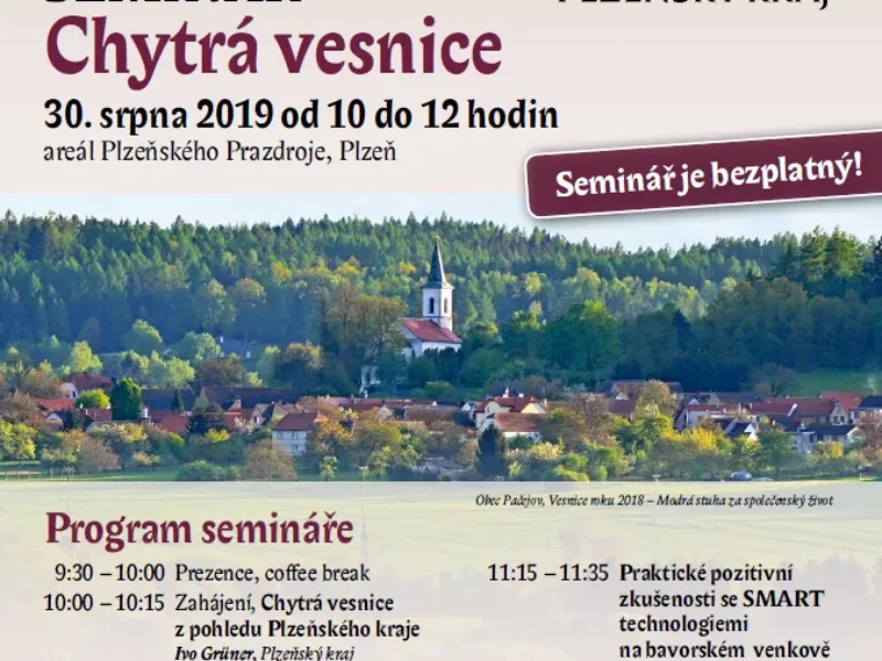 Seminář Chytrá vesnice