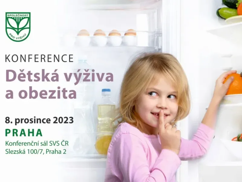 Prezentace časopisu Czech Journal of Food Sciences na konferenci Dětská výživa a obezita 2023