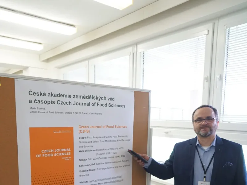 Prezentace časopisu CJFS na CzechFoodChem 2022